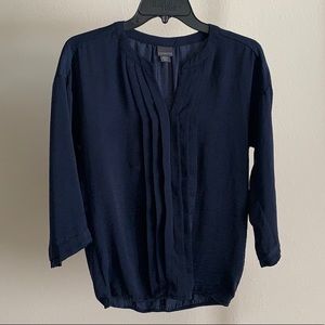 Size S Navy Blouse